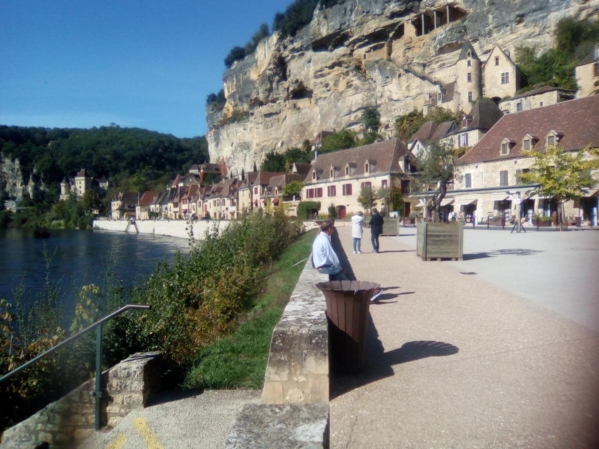 Maison Les Glycines La Roque-Gageac Bagian luar foto