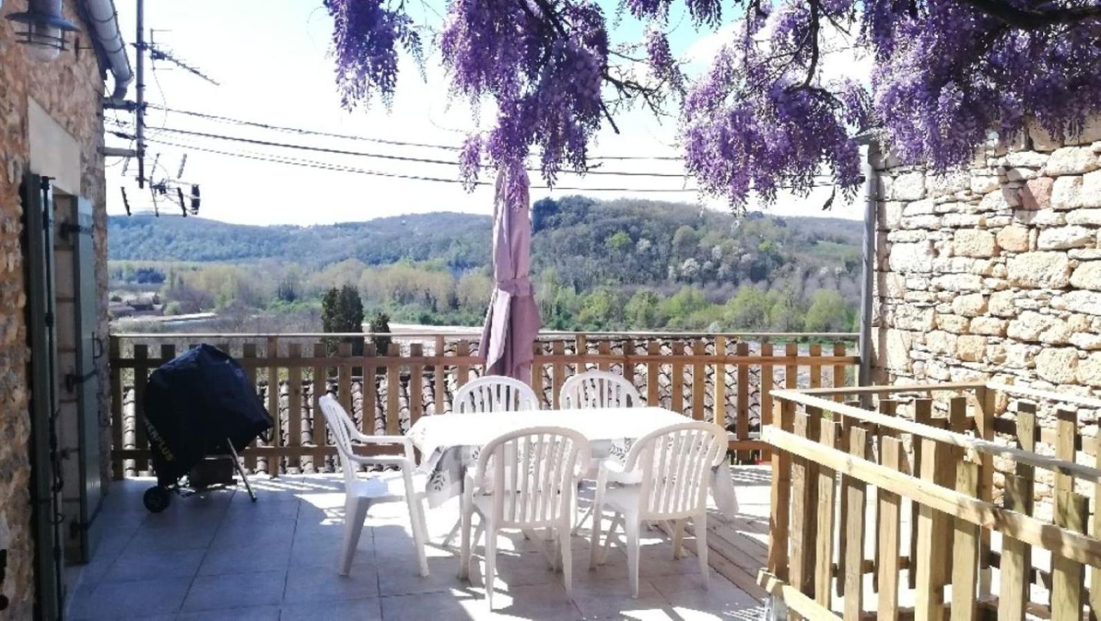 Maison Les Glycines La Roque-Gageac Bagian luar foto
