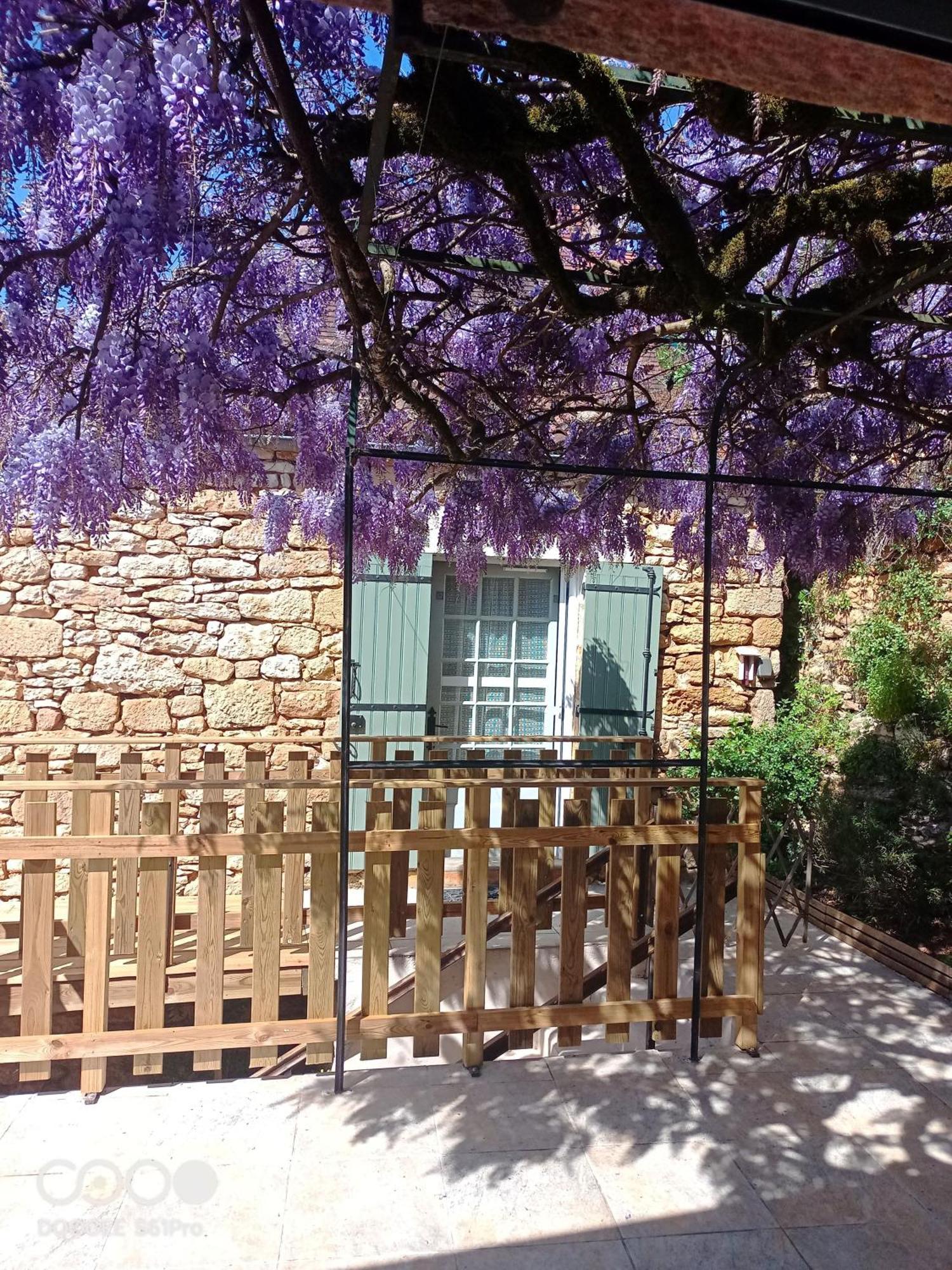 Maison Les Glycines La Roque-Gageac Bagian luar foto
