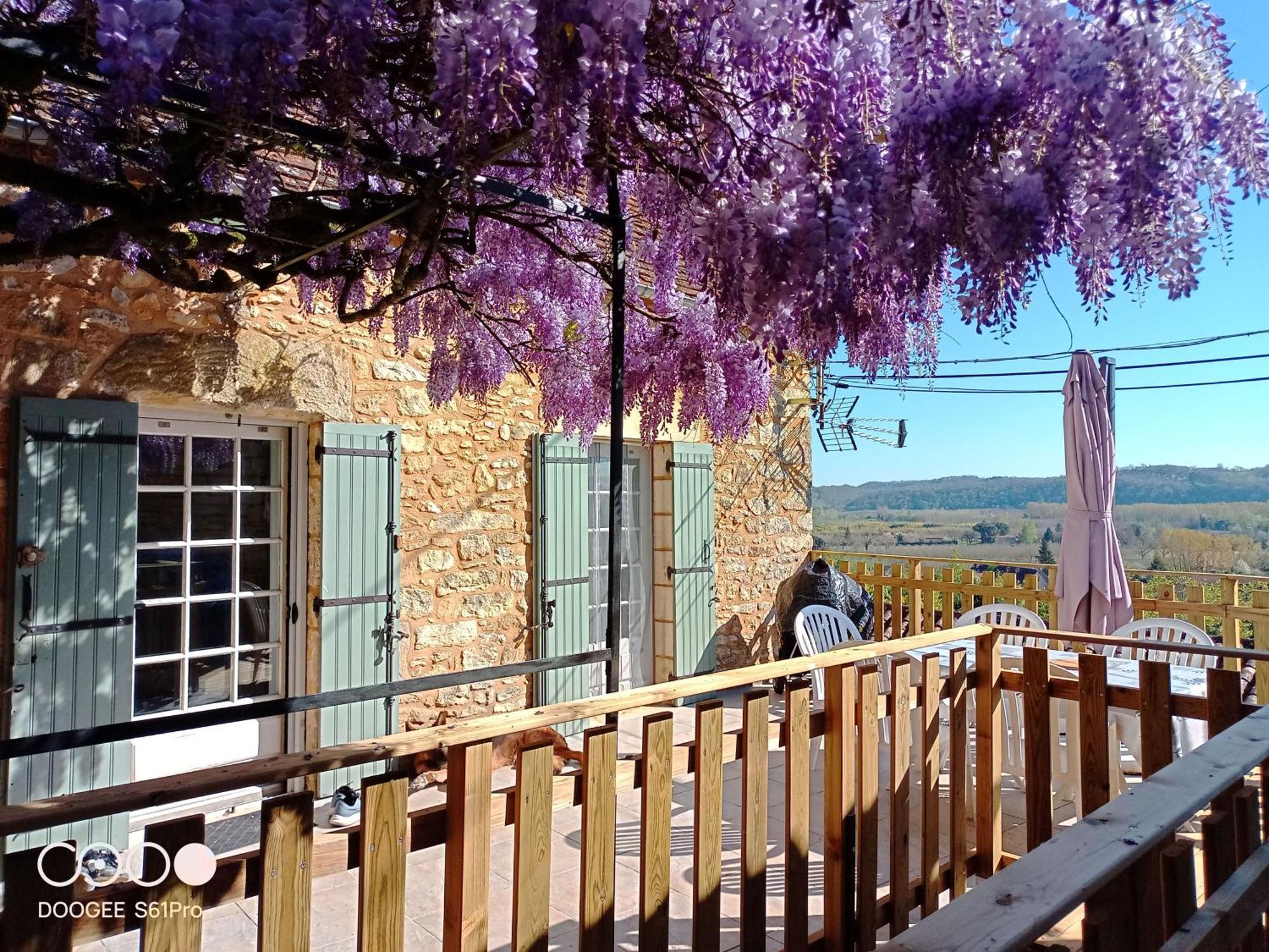 Maison Les Glycines La Roque-Gageac Bagian luar foto